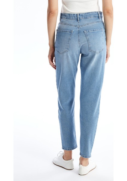 Yeni Sezon Mom Fit Kadın Jean Pantolon modelleri