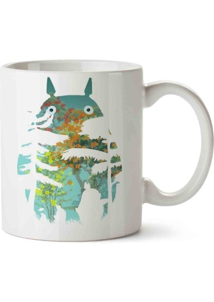 Totoro Miyazaki Porselen Kupa Bardak