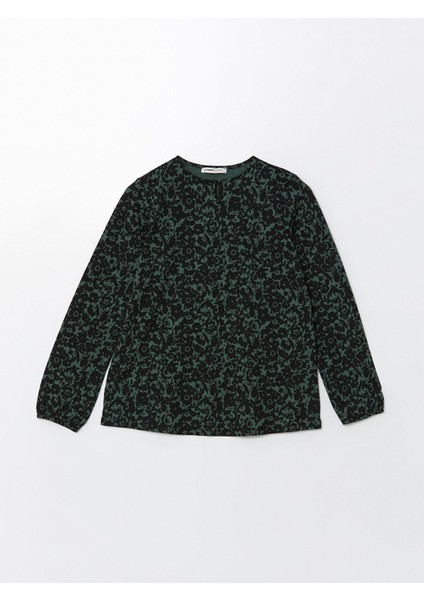 Yeni Sezon Bisiklet Yaka Desenli Kadın Bluz indirimleri