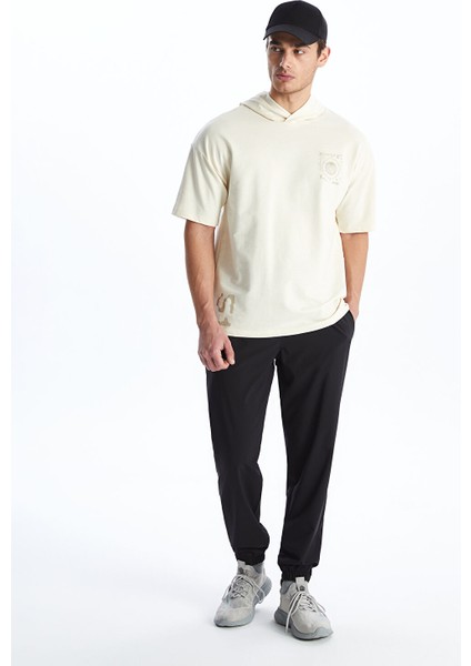 Yeni Sezon Kapüşonlu Kısa Kollu Baskılı Erkek Tişört fiyatları