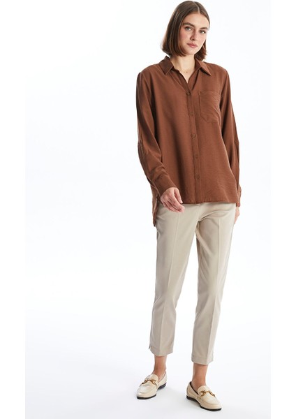 Yeni Sezon Düz Uzun Kollu Kadın Gömlek fiyatları