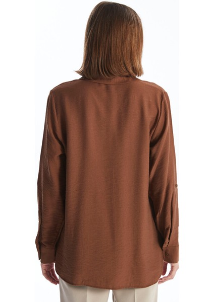 Yeni Sezon Düz Uzun Kollu Kadın Gömlek fırsatları