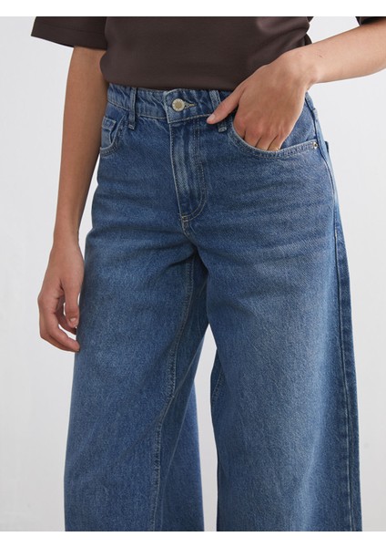 Yeni Sezon Wideleg Kadın Jean Pantolon modelleri