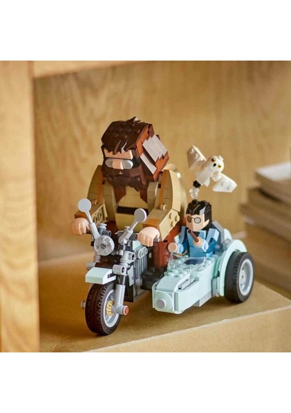 LEGO Harry Potter Hagrid ve Harry’nin Motosiklet Yolculuğu modelleri