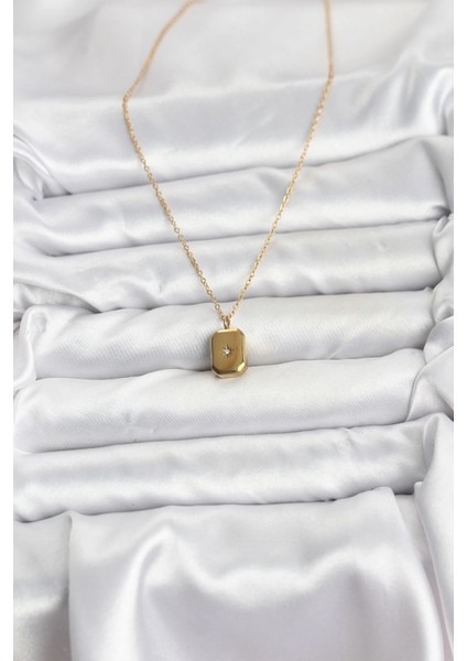 316L Çelik Zincir Gold Renk Minimal Kutup Yıldızı Model Kadın Kolye fiyatları