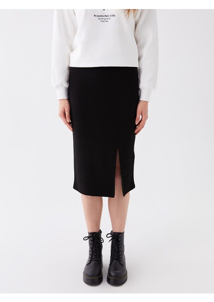 Yeni Sezon Kadın Dar Fit Düz Kalem Etek fırsatları