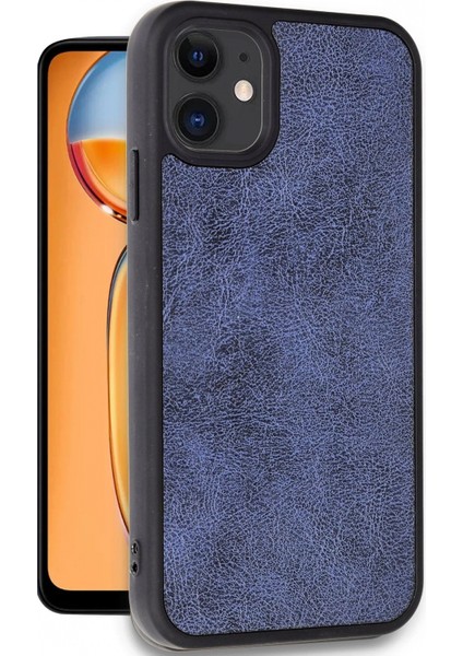 iPhone 11 Kılıf Aras Deri Kapak - Lacivert fiyatları