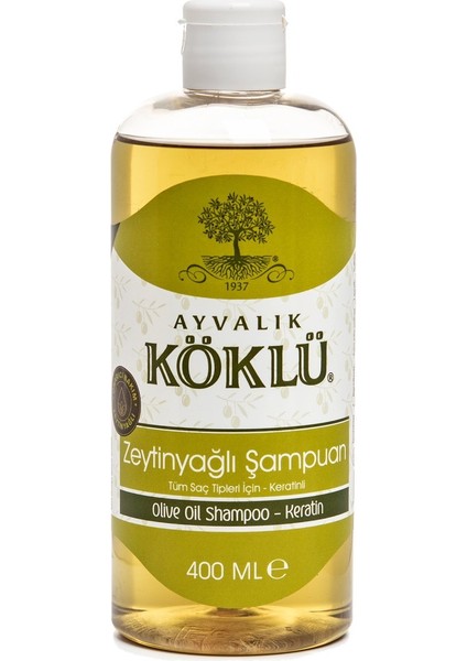 Köklü Zeytinyağlı Şampuan 400 ml