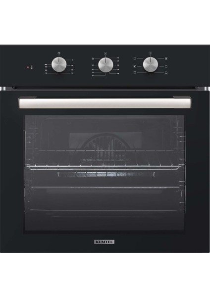 Turbo Fanlı Ankastre Fırın Siyah 6 Prog. B66-SGF3(MT)