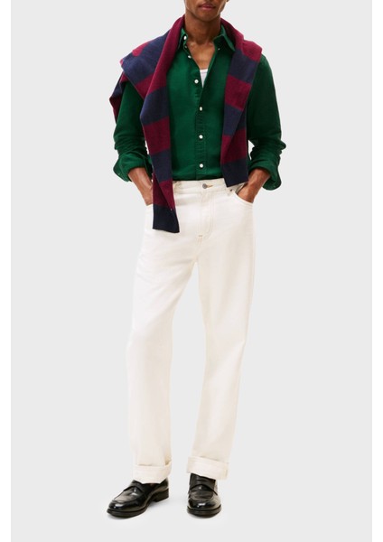 Pamuklu Regular Fit Logolu Uzun Kollu Gömlek Erkek Gömlek MW0MW35774 0ıa fiyatları