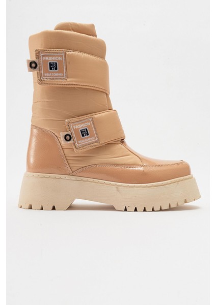 MİAX Paraşüt Kumaş Su Geçirmez Bej Rugan Kar Botu fırsatları