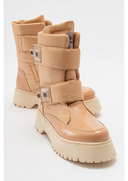 MİAX Paraşüt Kumaş Su Geçirmez Bej Rugan Kar Botu indirimleri