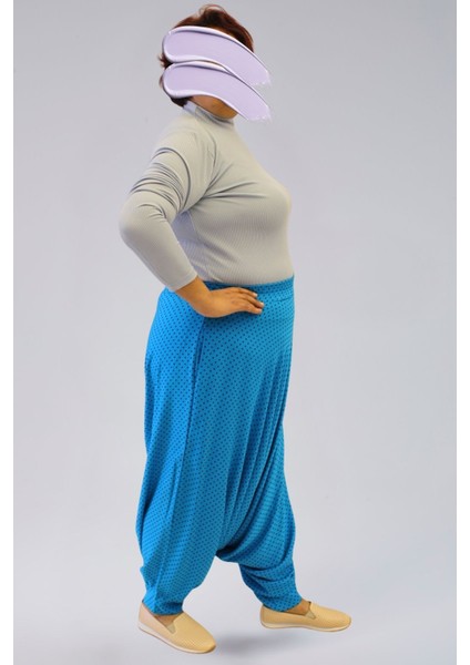 Viskon Kadın Şalvar- Viskon Kumaş Rahat Kalıp Bohem Otantik Tarzı Cepli Kadın Şalvar indirimleri