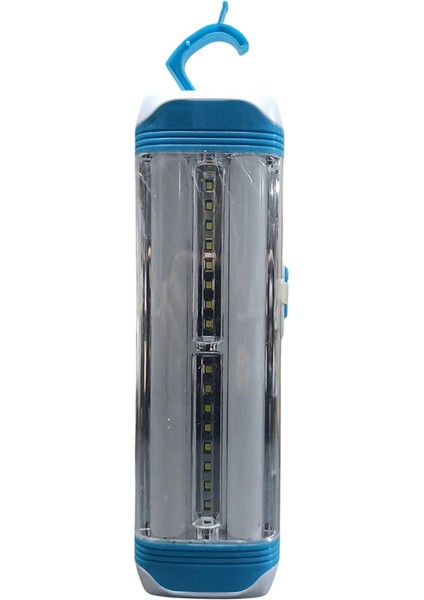 Şarjlı + Pilli Lev 2 Kademeli Güneş Enerjili Kamp Lambası Işıldak V004