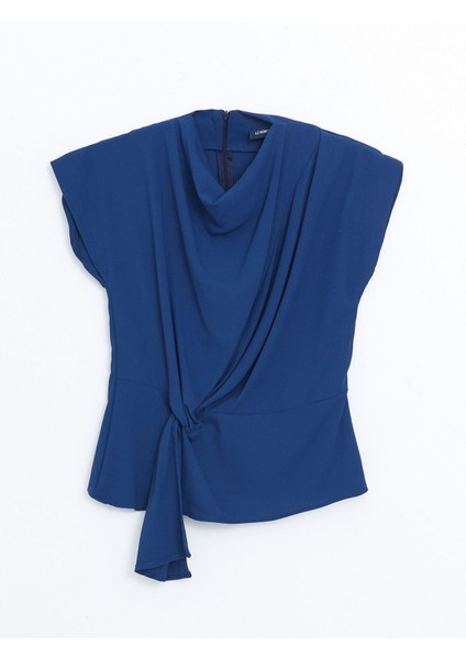 Yeni Sezon Dökümlü Yaka Kadın Bluz indirimleri