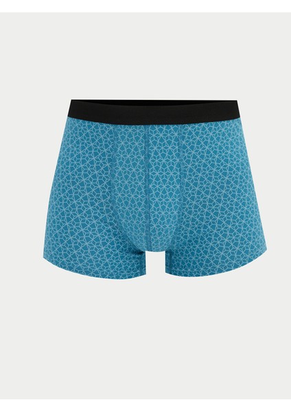 Yeni Sezon Standart Kalıp Desenli Erkek Boxer 3'lü fiyatları