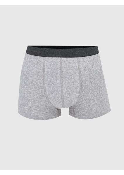 Yeni Sezon Standart Kalıp Pamuklu Esnek Erkek Boxer 3'lü modelleri