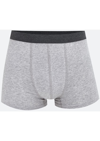 Yeni Sezon Standart Kalıp Pamuklu Esnek Erkek Boxer 3'lü modelleri