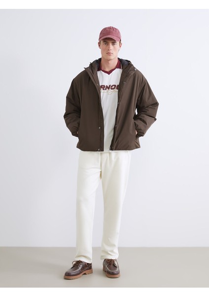 Yeni Sezon Rahat Kalıp Kapüşonlu Erkek Mont fiyatları