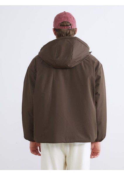 Yeni Sezon Rahat Kalıp Kapüşonlu Erkek Mont indirimleri