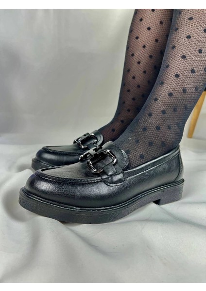 Sptrns KB-805 Kuback Kömür Cilt Günlük Kadın Babet (Numara: 37) fırsatları