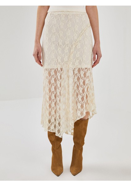 Yeni Sezon Beli Lastikli Desenli Kadın Etek fiyatları