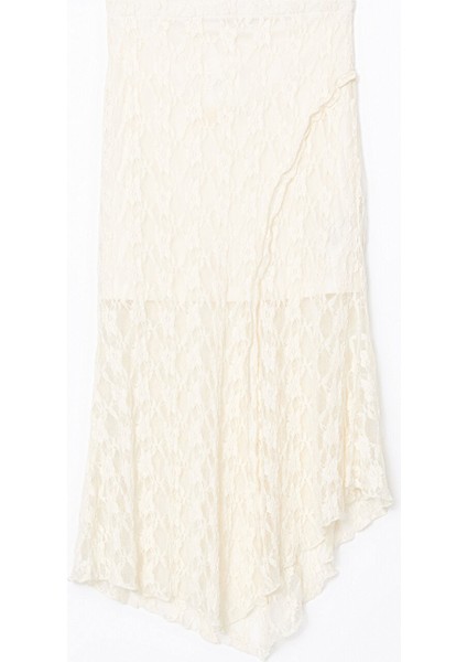 Yeni Sezon Beli Lastikli Desenli Kadın Etek indirimleri