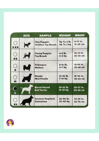 Diapers Ultra Emici Köpek Külot Çiş Pedi L Beden 12'li modelleri