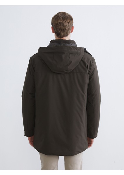 Yeni Sezon Standart Kalıp Kapüşonlu Erkek Parka indirimleri
