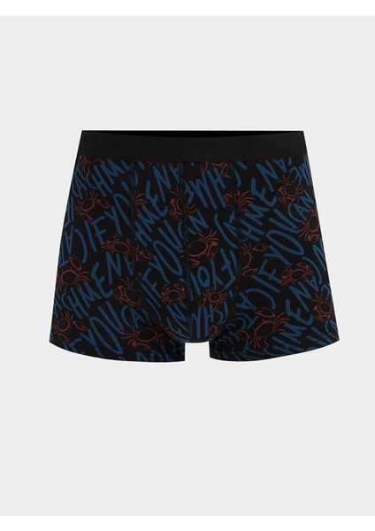 Yeni Sezon Standart Kalıp Baskılı Erkek Boxer 3'lü fırsatları