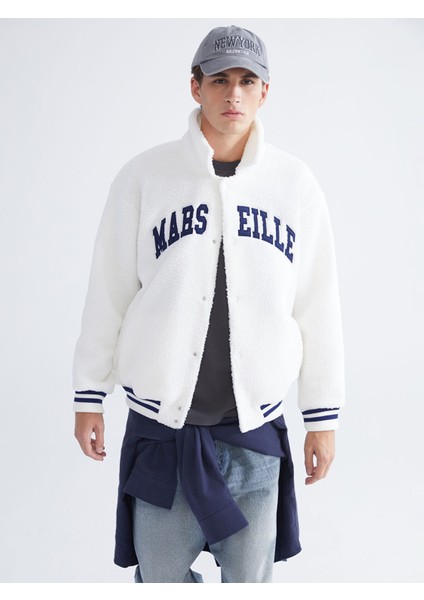 Yeni Sezon Standart Kalıp Polo Yaka Pelüş Erkek Hırka