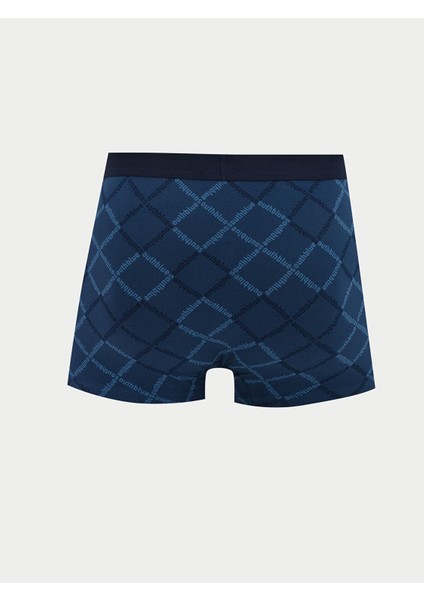 Yeni Sezon Standart Kalıp Desenli Erkek Boxer 3'lü indirimleri