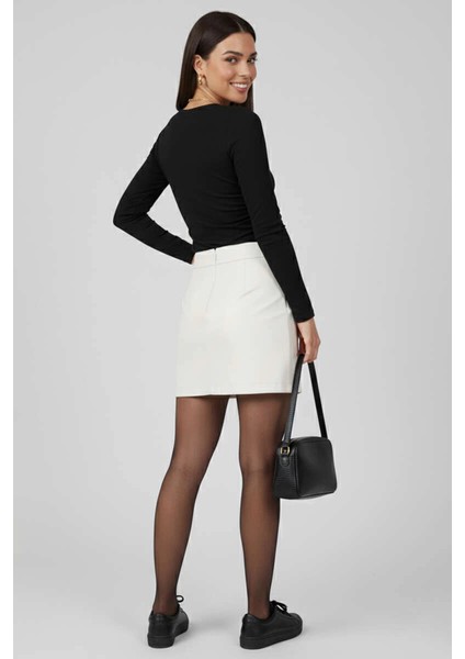 Sptrns Yanı Büzgülü Bluz Siyah T4322 (Beden: Xl) fiyatları