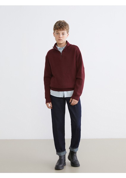 Yeni Sezon Dik Yaka Erkek Çocuk Triko Kazak fiyatları