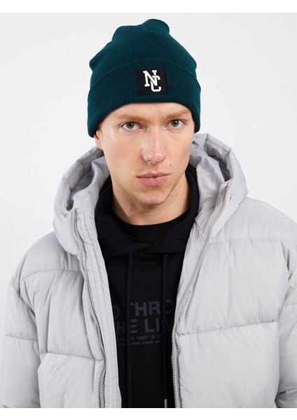 Yeni Sezon Yazı Baskılı Erkek Bere