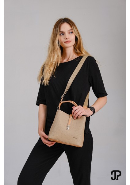 Orijinal Just Polo Collection 4 Bölmeli Lüks Yumuşak Deri Ayarlanabilir Çapraz Askılı Omuz Çantası fırsatları