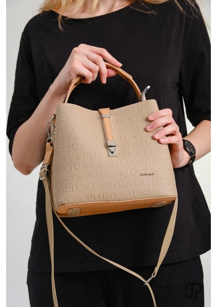 Orijinal Just Polo Collection 4 Bölmeli Lüks Yumuşak Deri Ayarlanabilir Çapraz Askılı Omuz Çantası indirimleri