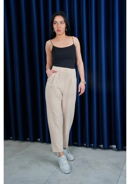 Yzlal Havuç Pantolon 3326 Bej (Beden: M) indirimleri