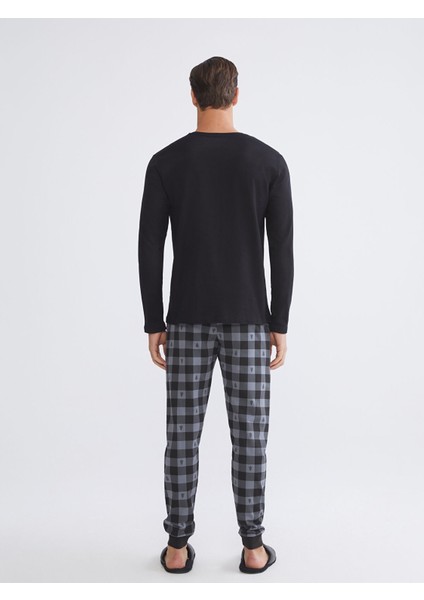 Yeni Sezon Standart Kalıp Erkek Pijama Takımı fırsatları