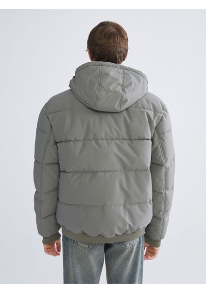 Yeni Sezon Standart Kalıp Kapüşonlu Erkek Mont indirimleri