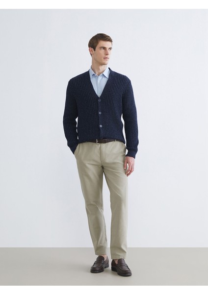 Yeni Sezon Standart Kalıp V Yaka Erkek Triko Hırka fiyatları