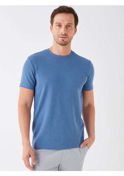 Yeni Sezon Bisiklet Yaka Kısa Kollu Erkek Tişört