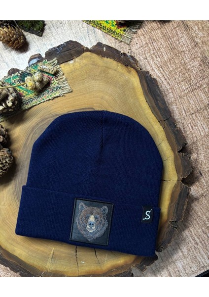Erkek Kadın Unisex Bere Kışlık Şapka – Kışlık Kalın Triko Bozayı Hayvan Figürlü Şık Kış Bere fiyatları