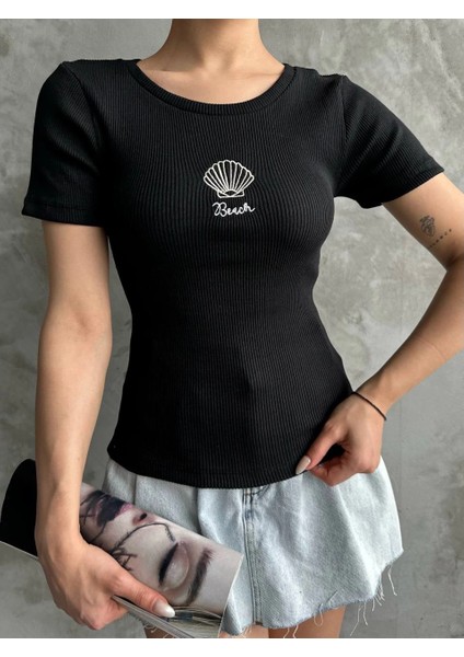 Yzlal Bac Nakışlı Bluz Siyah (Beden: Standart) fiyatları