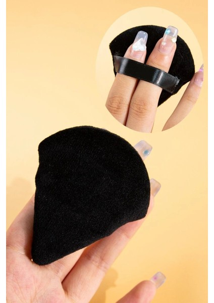 6'lı Saklama Kutulu Pudra Fondöten Bb Krem Yıkanabilir Siyah-Pembe Uygulama Aparatı Puff Sünger modelleri