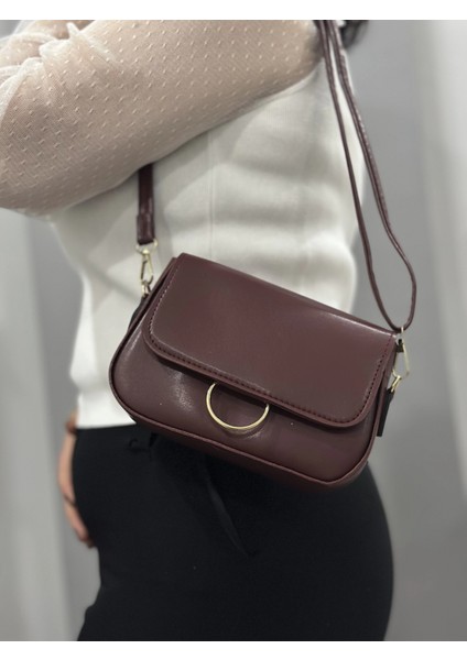 Yzlal Kahve Cilt Mossi Çanta (Beden: Standart)