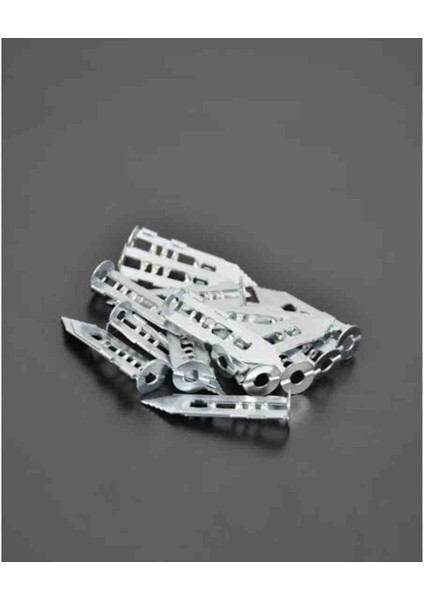 RAYKO-300ADET 28MM Kısa Çelik Alçıpan Dübeli..jilet Dübel,korniş Dübeli fırsatları