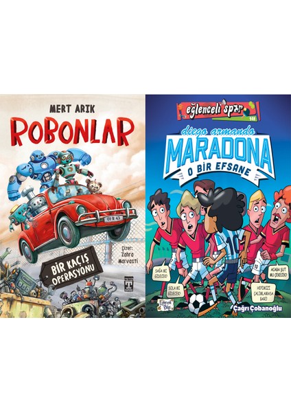 Robonlar (Mert Arık) ve Diego Armando Maradona - O Bir Efsane