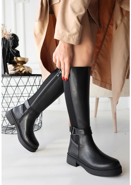 Sptrns Diona Siyah Cilt Çizme (Numara: 36) modelleri