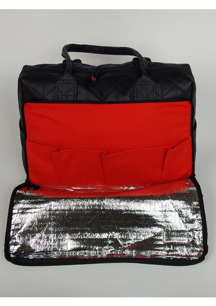 Dora Anne Bebek Seyahat Çantası - Termal Gözlü - Siyah